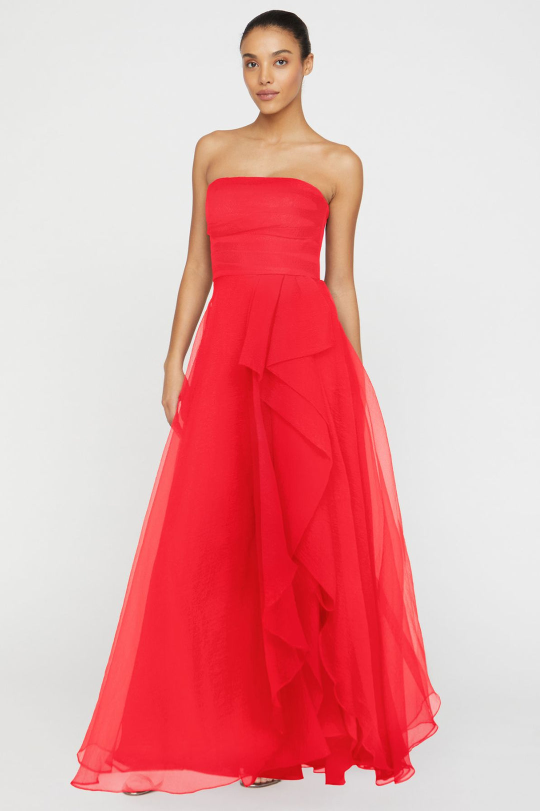 Teresa Organza Gown in Poppy by Theia Couture