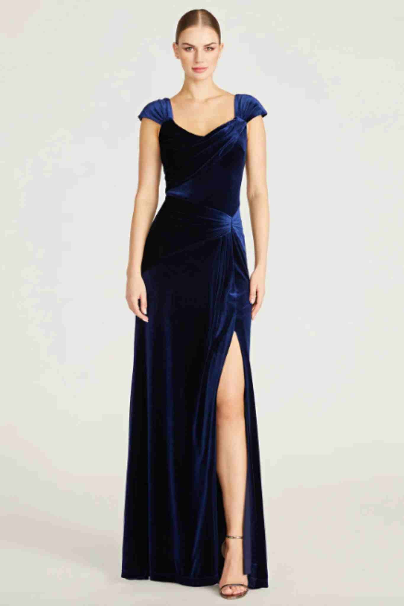 Lou Draped Gown by Theia Couture - RENTAL
