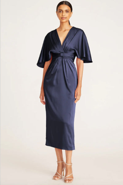 Lucia Kimono Midi Dress by Theia Couture - RENTAL