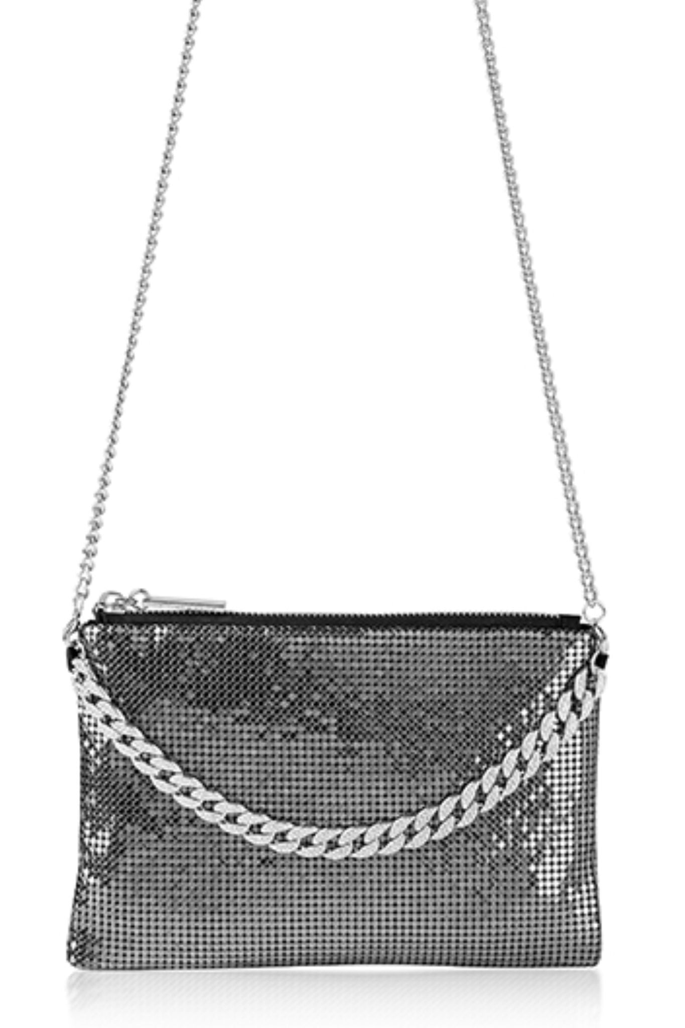 Zia Crossbody Clutch by Whiting and Davis - RENTAL
