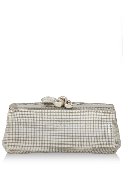 Delphyne Crystal Snake Clutch by Whiting and Davis - RENTAL
