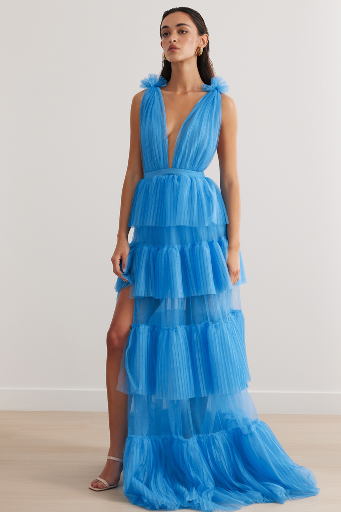 Zendaya Gown in Blue by Lexi - RENTAL – The Fitzroy