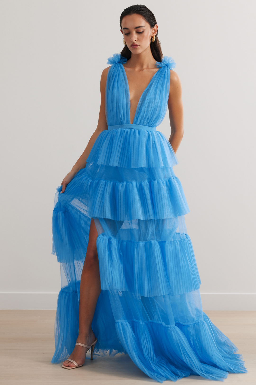 Zendaya Gown in Blue by Lexi RENTAL – The Fitzroy