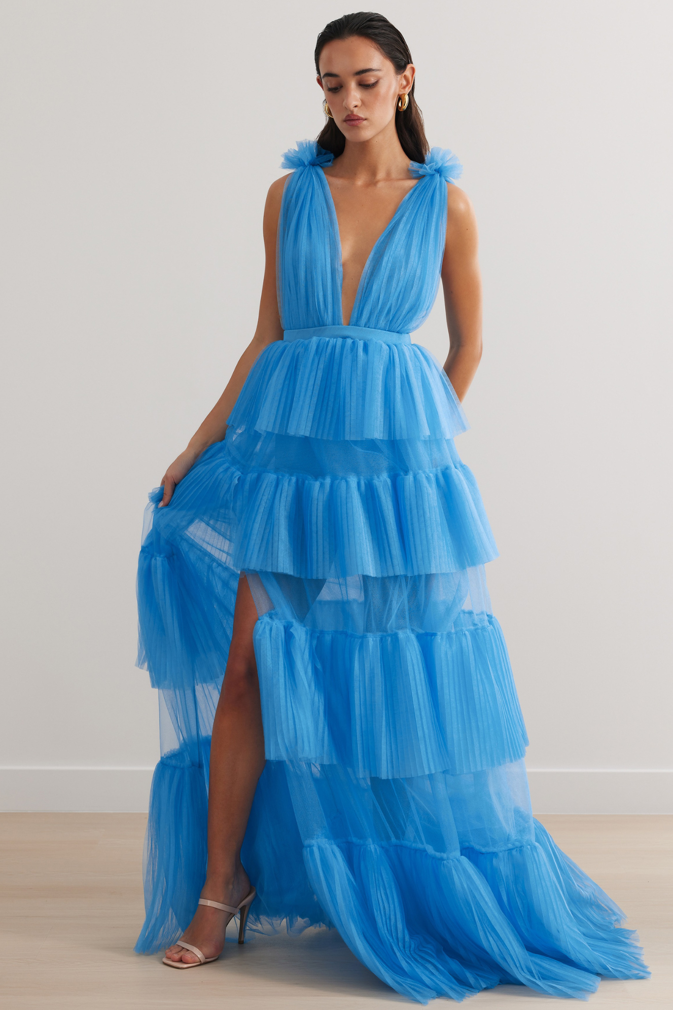 Zendaya Gown in Blue by Lexi - RENTAL