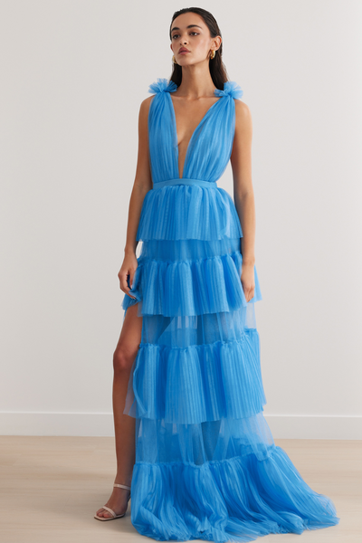 Zendaya Gown in Blue by Lexi - RENTAL