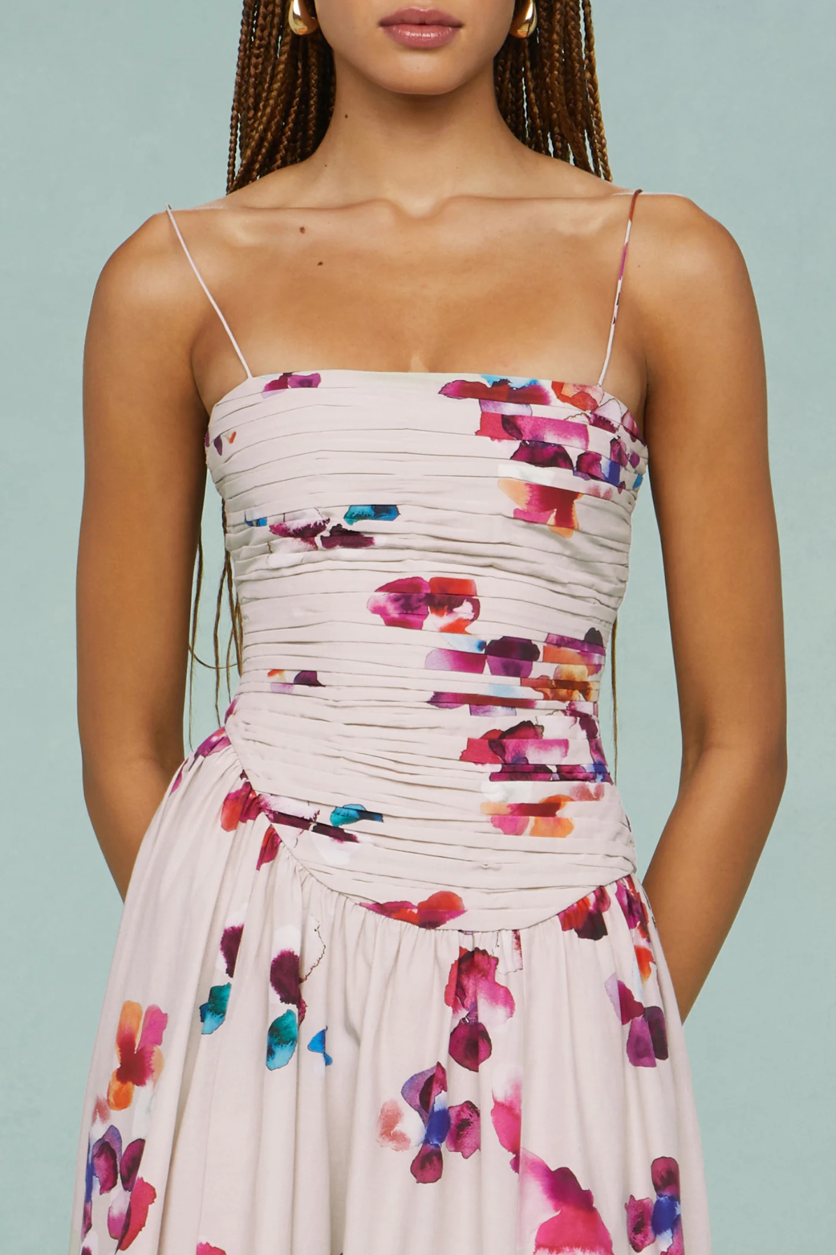 Michele Midi Dress by AMUR - RENTAL