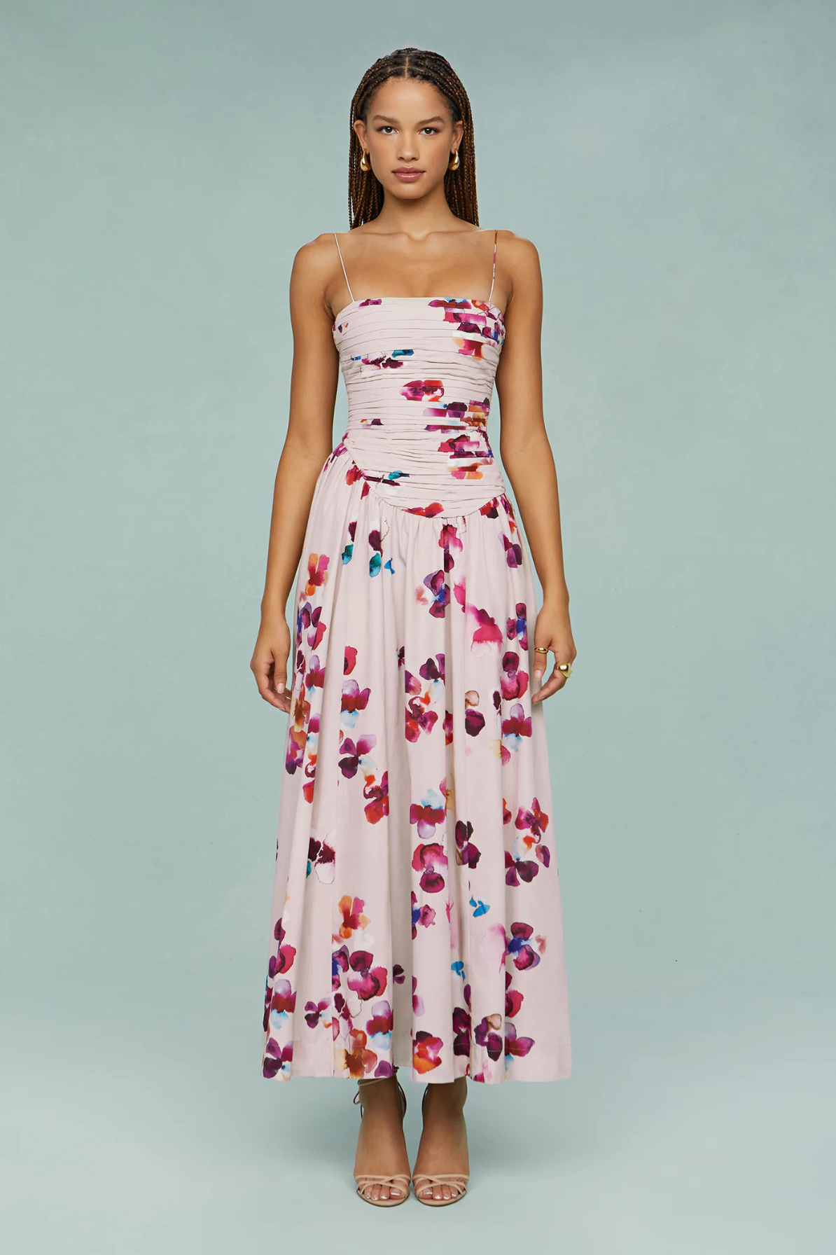 Michele Midi Dress by AMUR - RENTAL