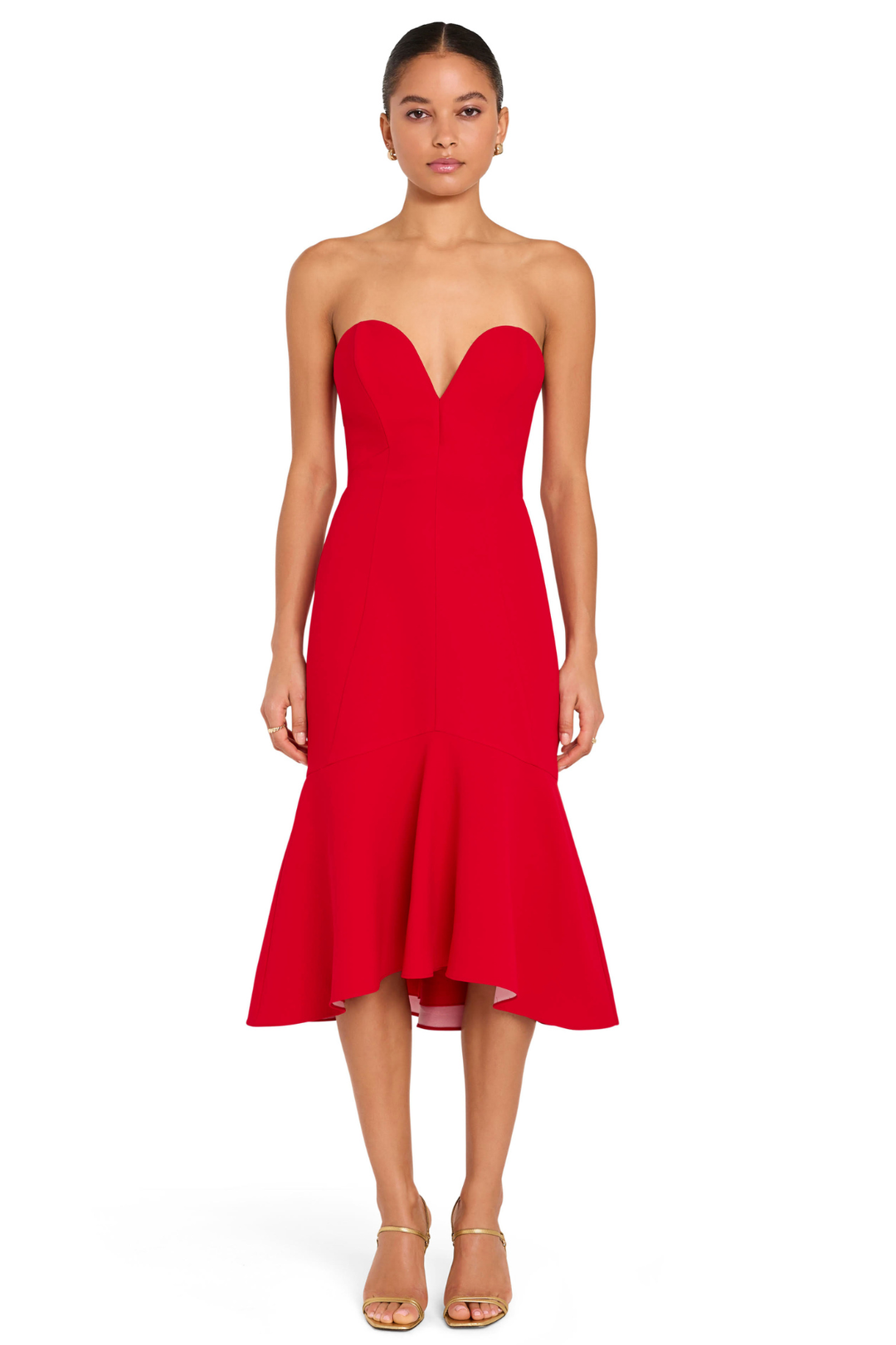 Charlene Strapless Dress by Amanda Uprichard