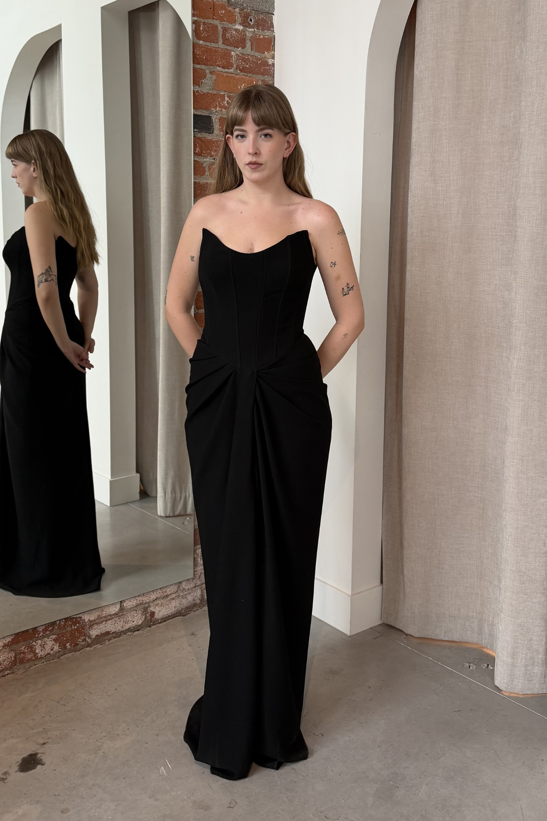 Epiphany Strapless Gown by Gemy Maalouf