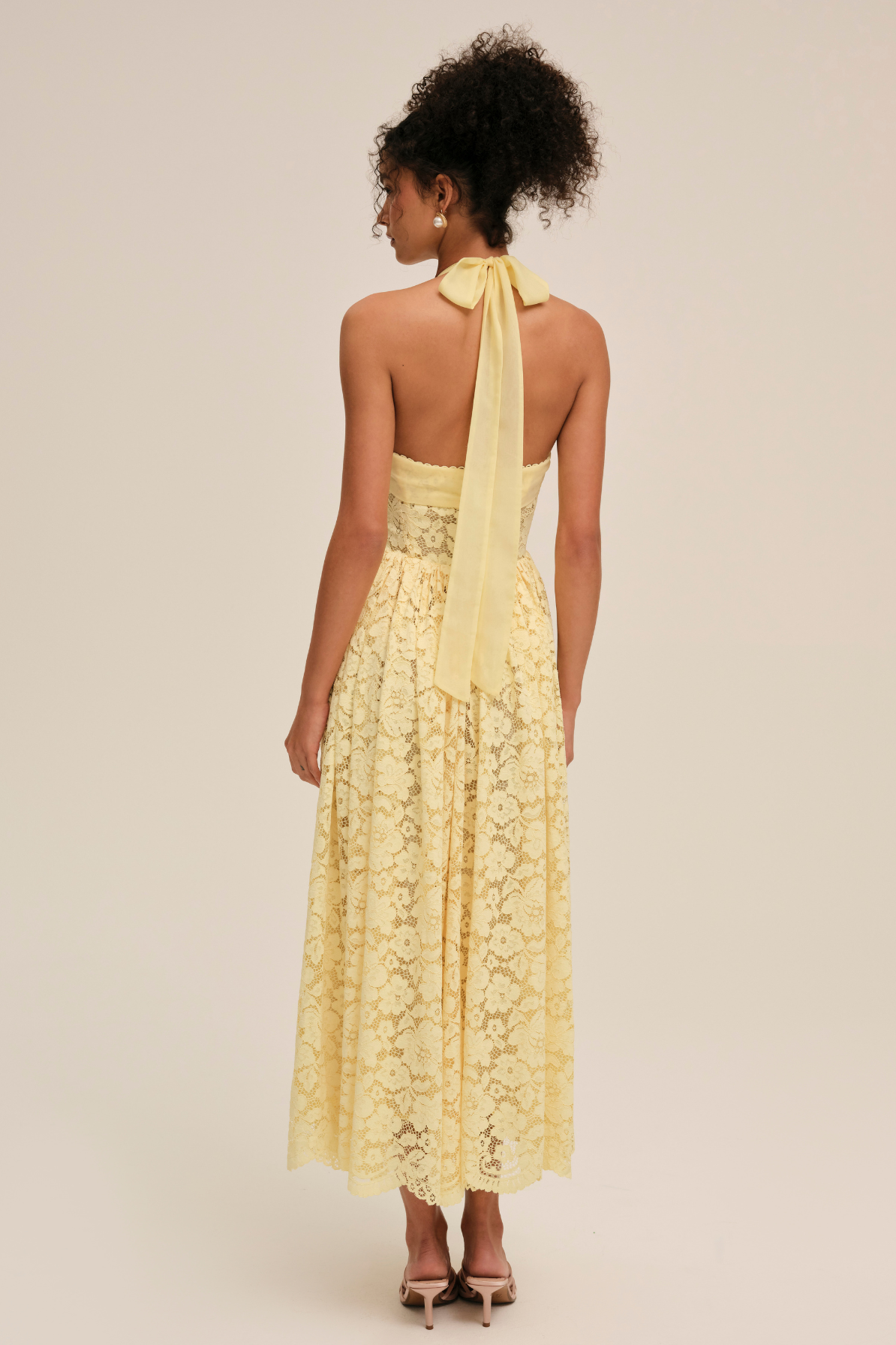 Lakeside Midi Dress by For Love and Lemons - RENTAL