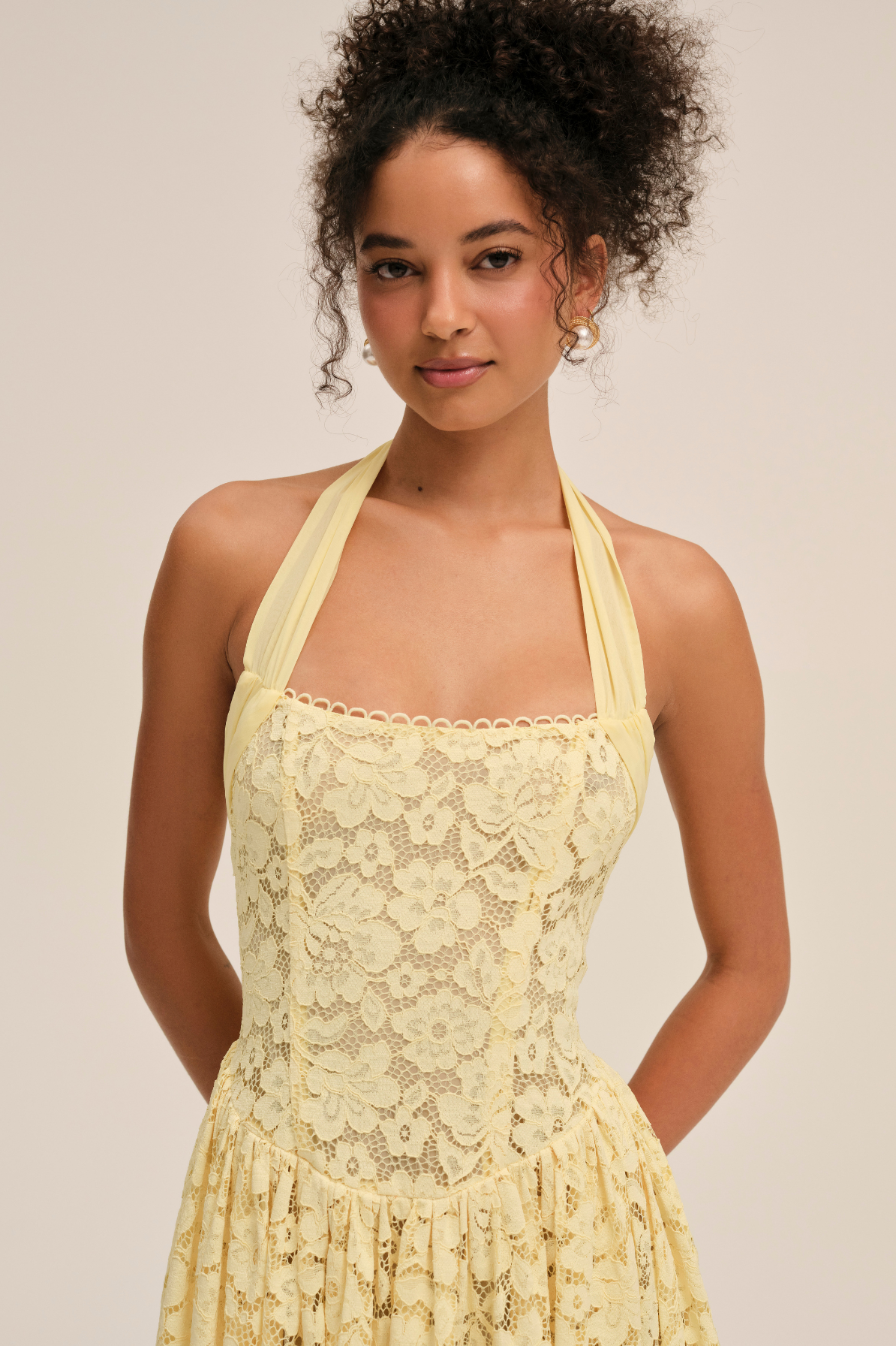 Lakeside Midi Dress by For Love and Lemons - RENTAL