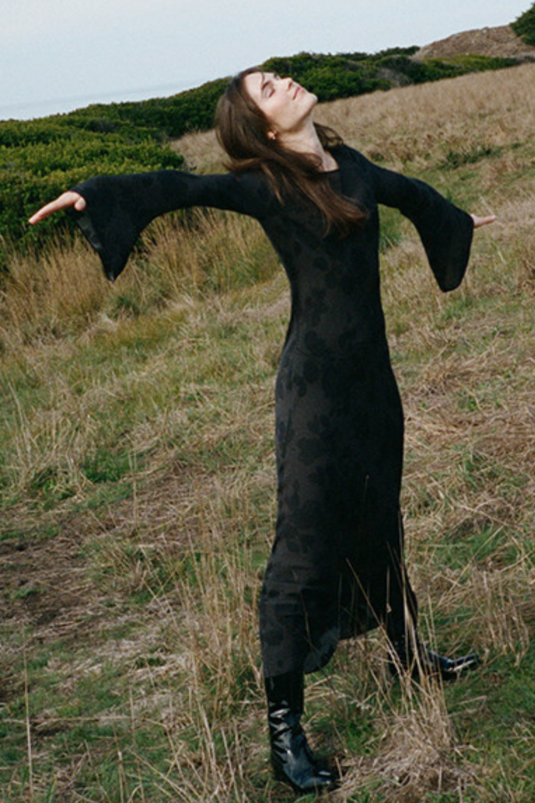 Gia Dress in Midnight Rose by Realisation Par - RENTAL – The Fitzroy