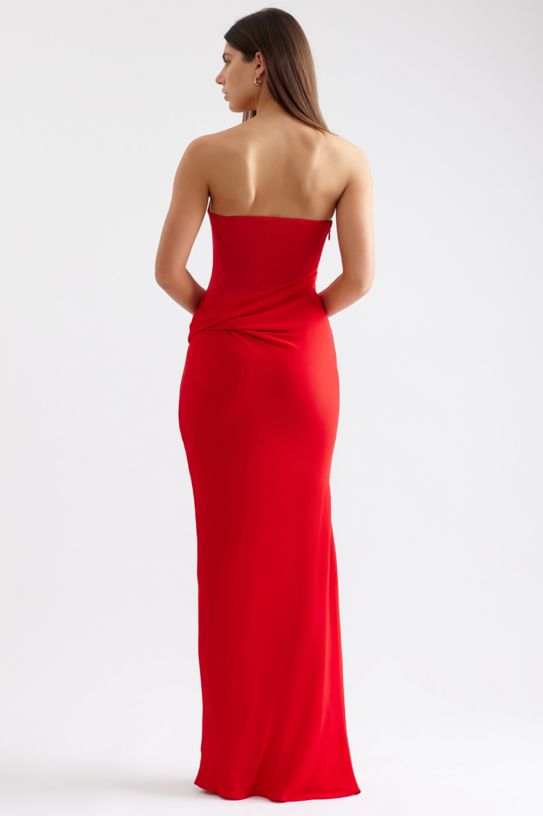Elora Dress in Red by Lexi