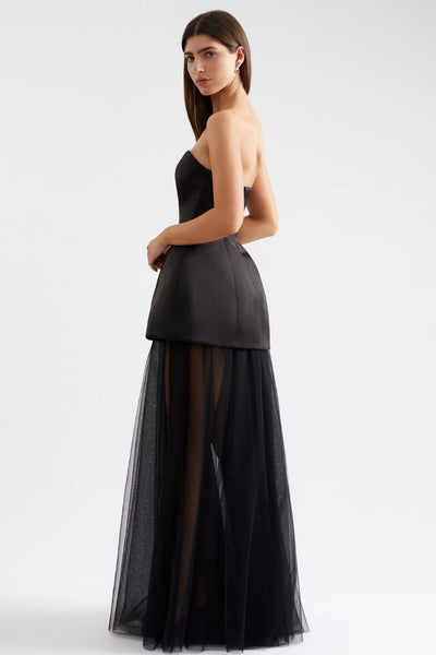 Aiden Gown in Black  by Lexi - RENTAL