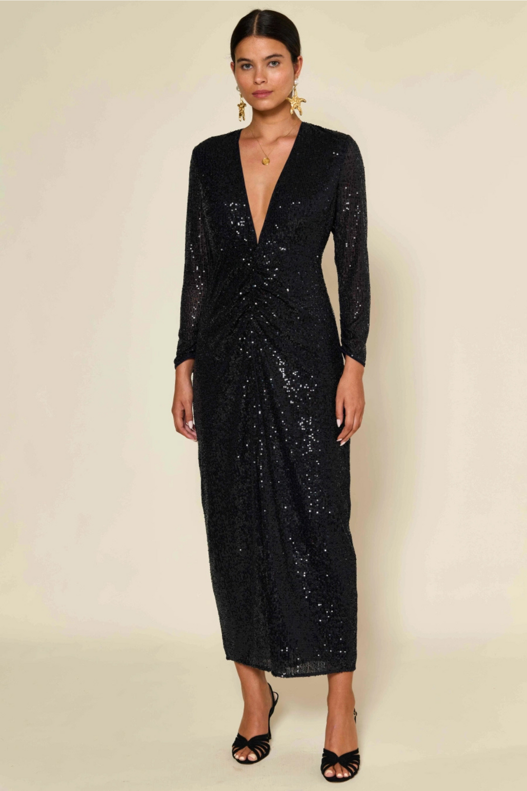 rixo london sequin dress That Friday night feeling in LARA!! she's the perfect sequin dress for  the warmer months ahead seen on #humansofrixo @louisecooney_ #viral  #tiktok #dress #rixo #clothing #pink #sparkle #summer