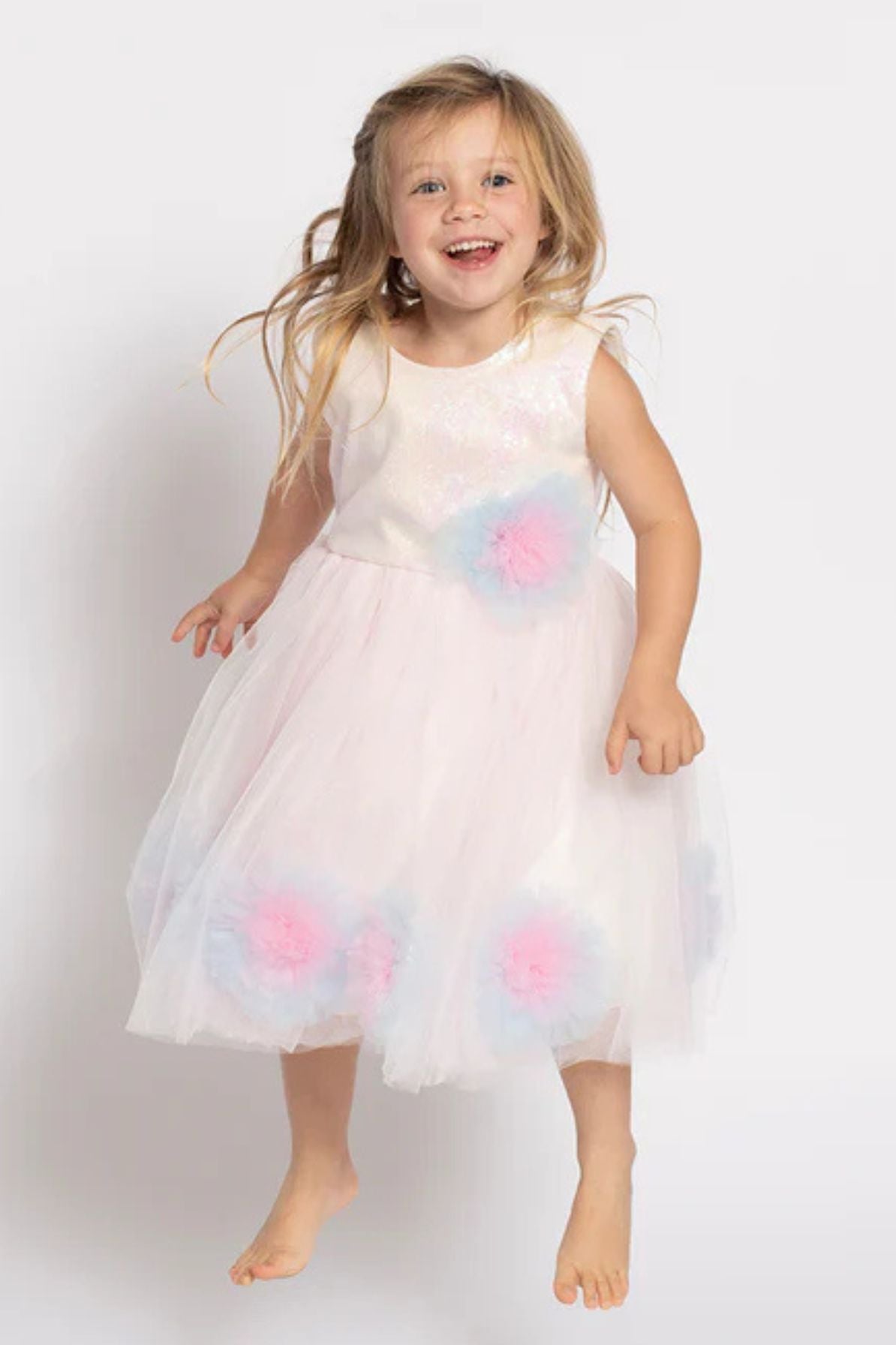 The Penny Pom Pom - Children's Designer Dress by Narces - RENTAL