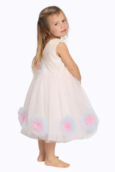 The Penny Pom Pom - Children's Designer Dress by Narces - RENTAL