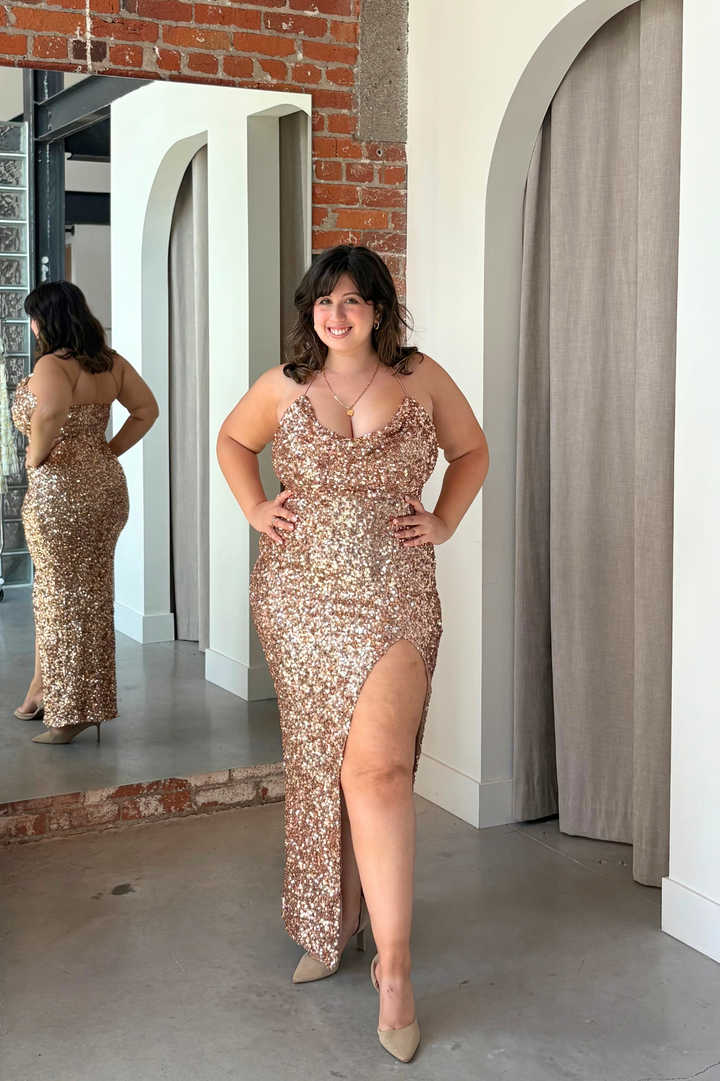green emerald velvet dress Chic Rose Gold Cute Short Formal Dresses For Juniors main image 1