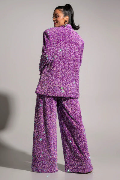 Liza Suit in Alexandrite by OFUURE - RENTAL