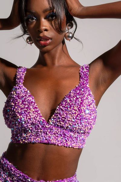 Liza Suit in Alexandrite by OFUURE - RENTAL