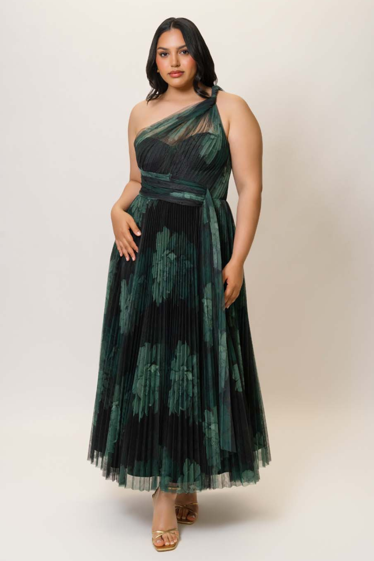 Philippa One-Shoulder Maxi Dress by Hutch - RENTAL The Fitzroy Philippa One-Shoulder Maxi Dress by Hutch - RENTAL The Fitzroy