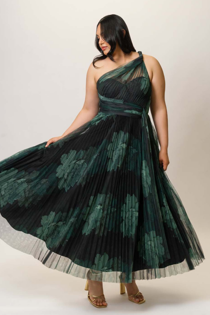 Philippa One-Shoulder Maxi Dress by Hutch - RENTAL The Fitzroy Philippa One-Shoulder Maxi Dress by Hutch - RENTAL The Fitzroy