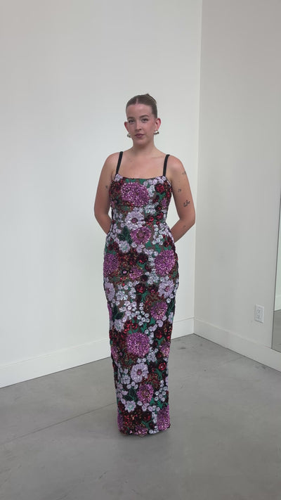 Dahlia Sequin Gown by Bronx and Banco