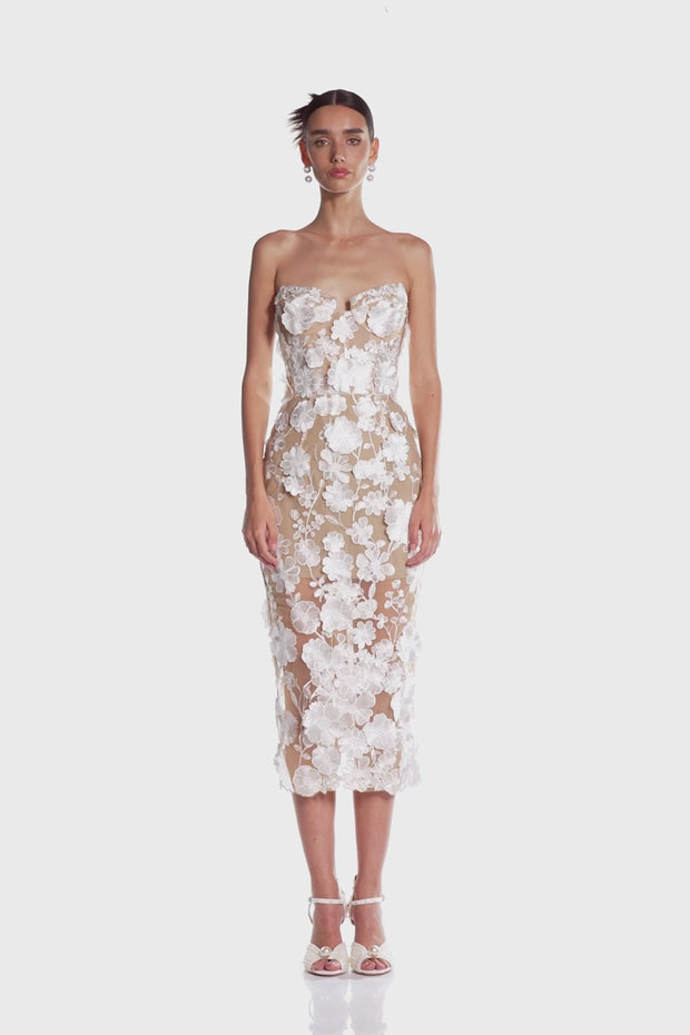 bronx and banco jasmine midi dress Bronx and Banco Jasmine Midi Dress by Bronx And Banco