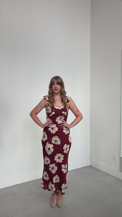 Soley Dress in Gardenia by Realisation Par - RENTAL
