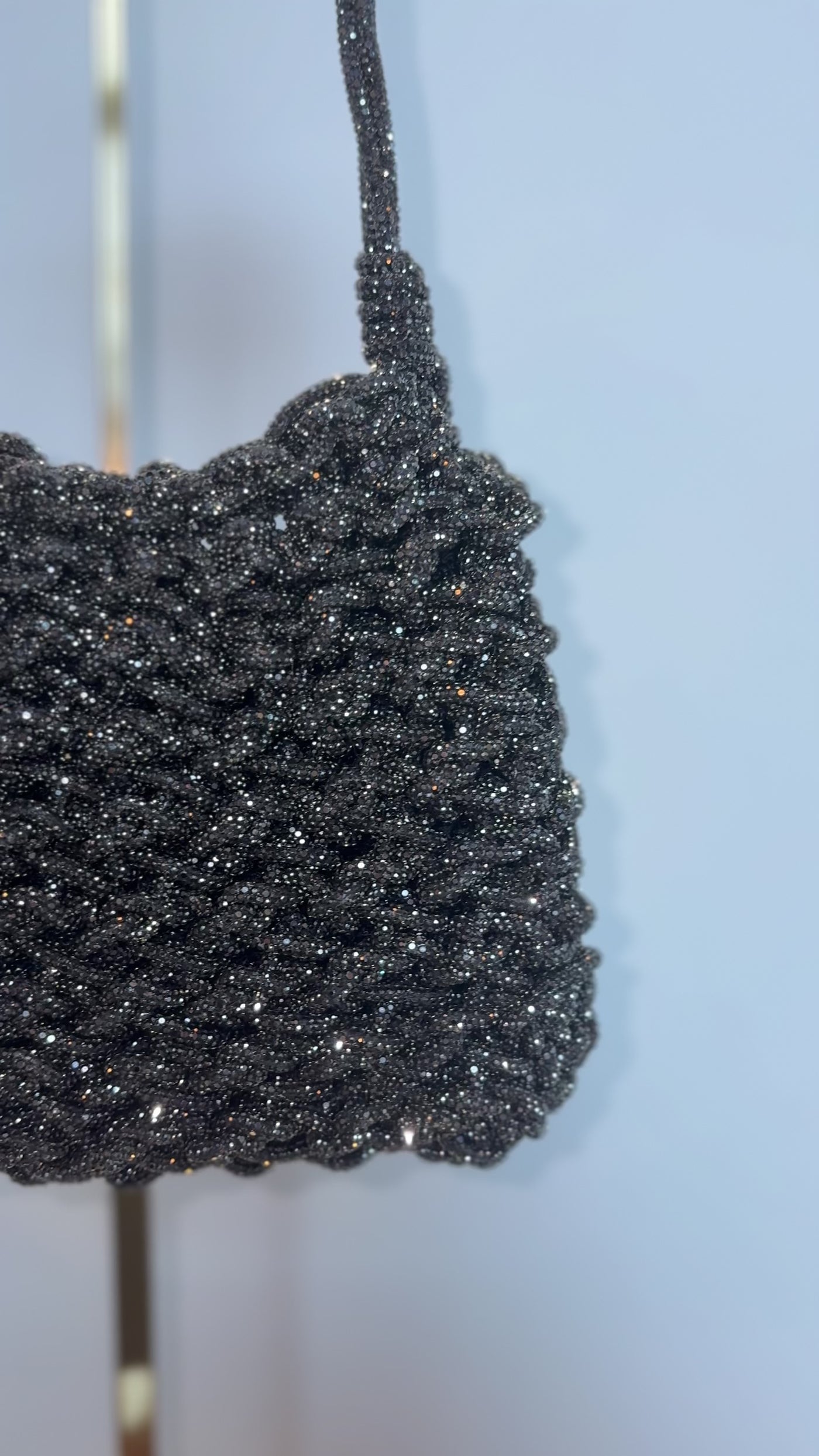 Saint Barts Hobo Bag in Gunmetal by MELA - RENTAL