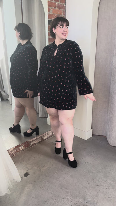 Calla Mini Dress by Rixo London - RENTAL