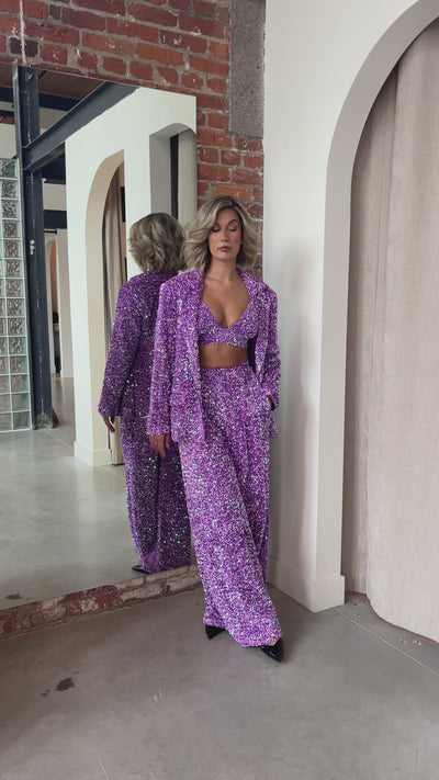 Liza Suit in Alexandrite by OFUURE - RENTAL