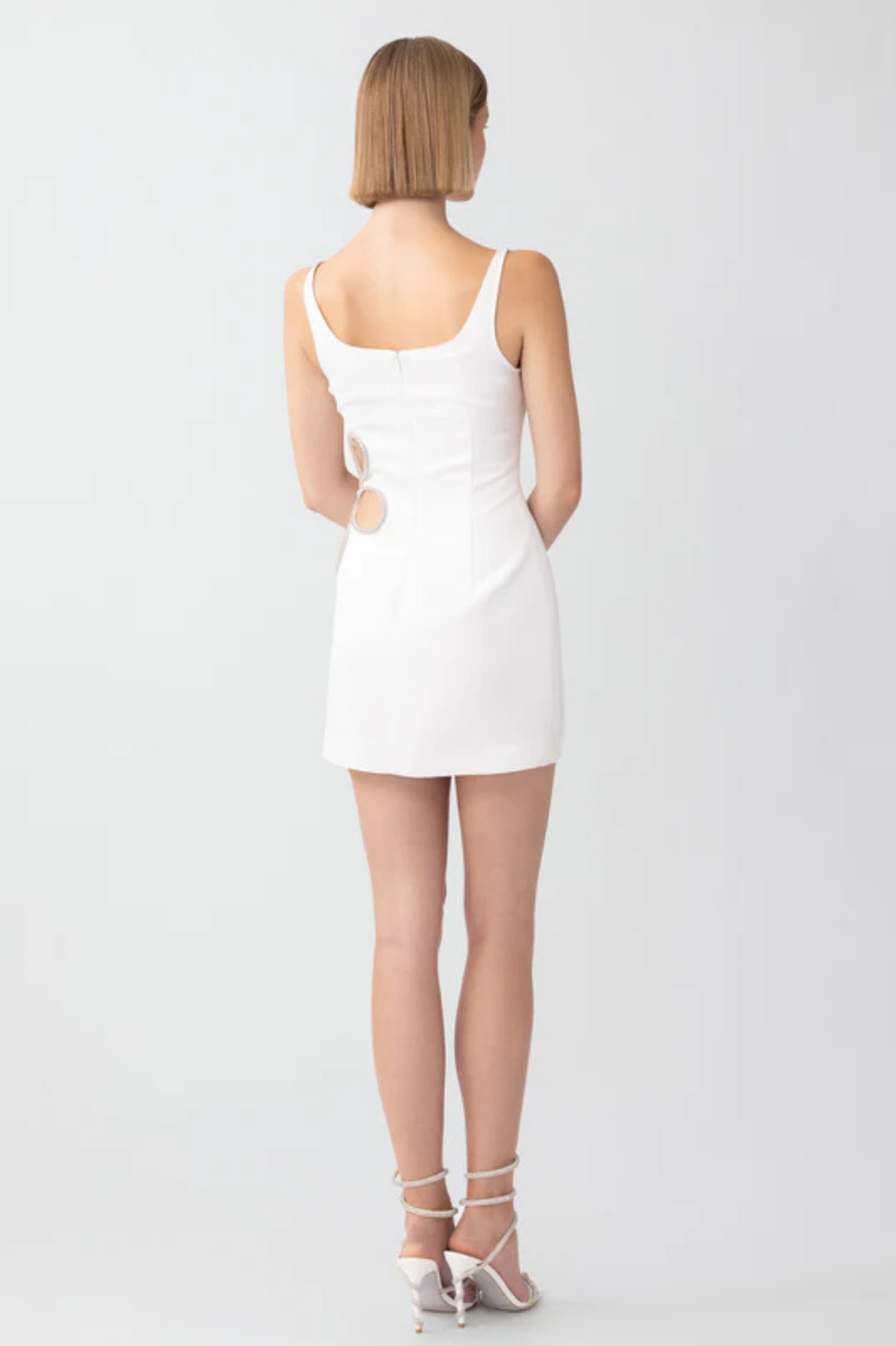 Twiggy Cutout Back Rib Dress Twiggy Cutout Back Rib Dress