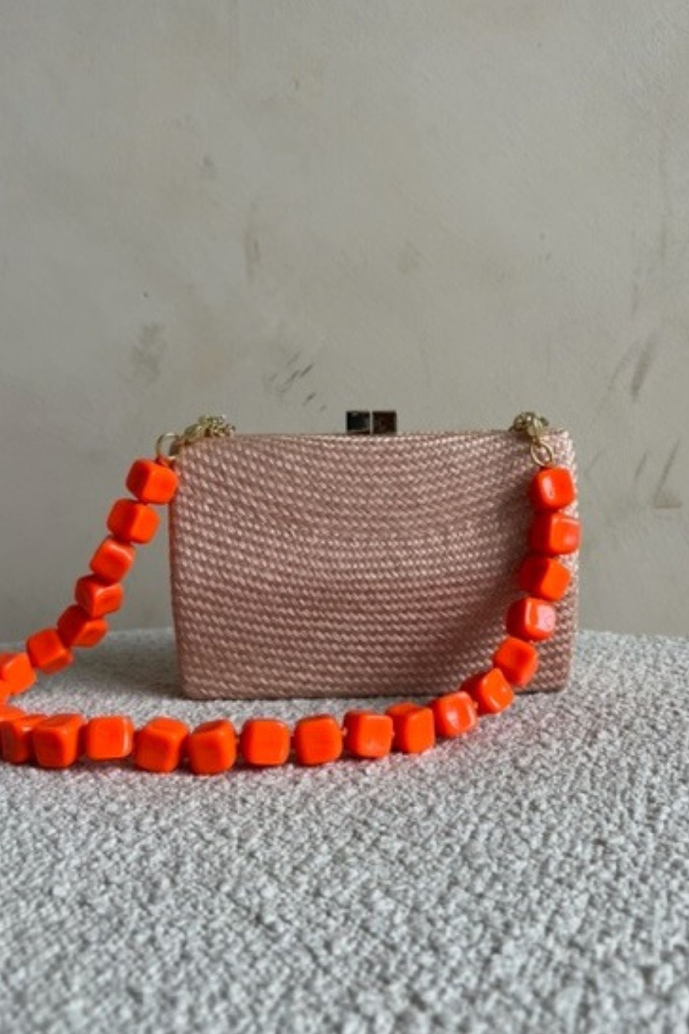 Corina Woven Clutch by Serpui - RENTAL