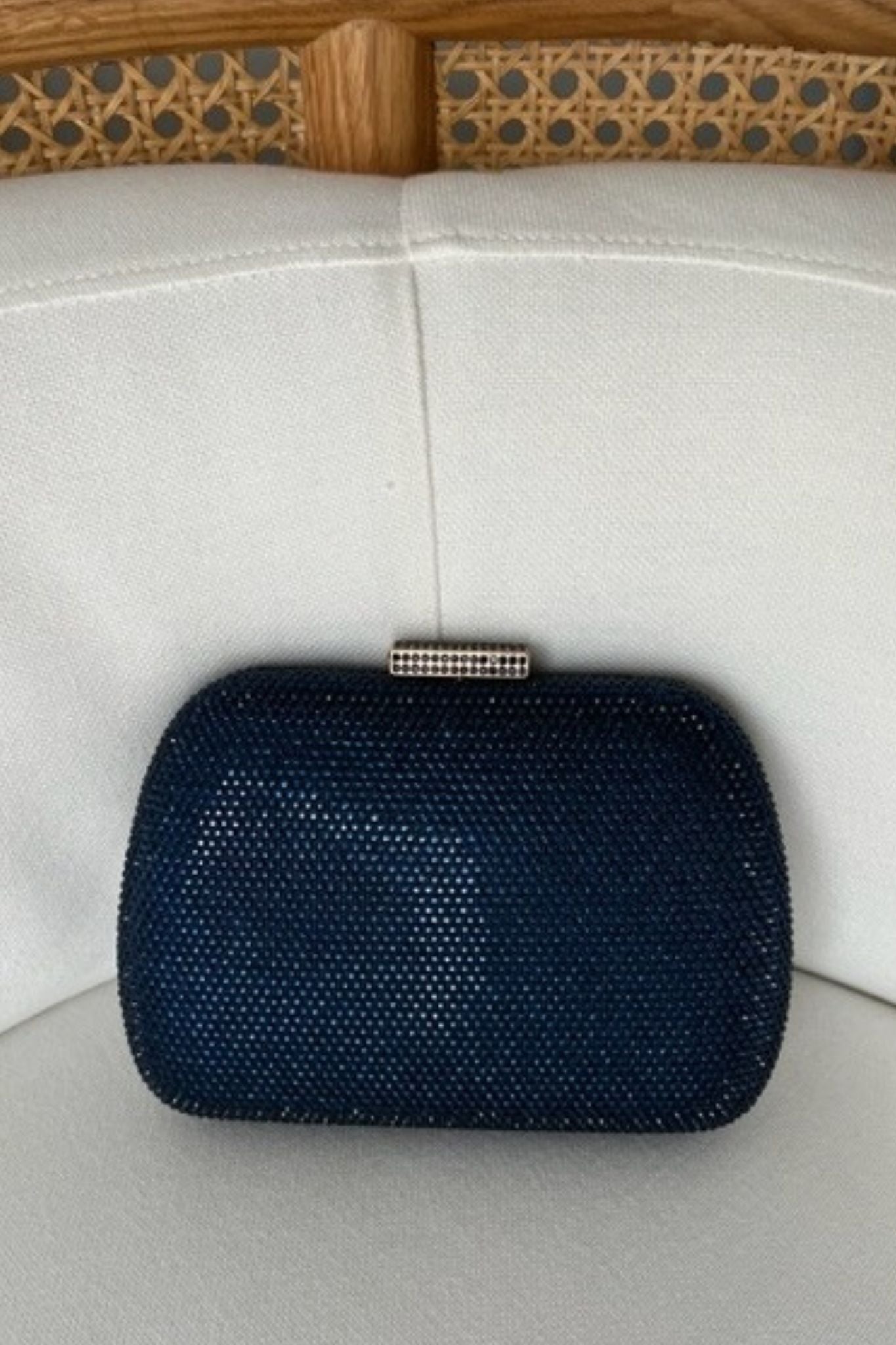 Angel Clutch in Navy by Serpui - RENTAL