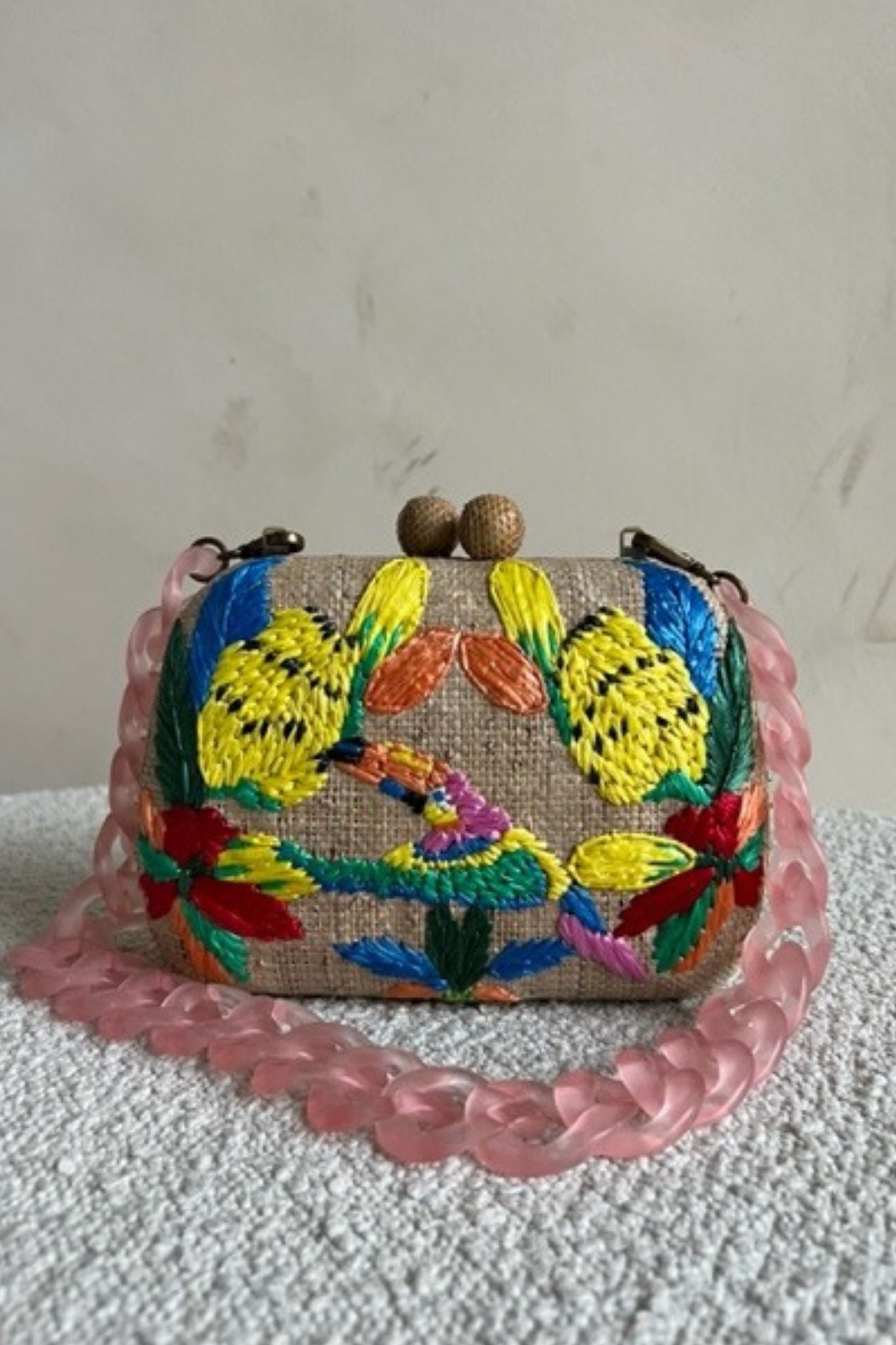 Havana Embroidered Bag by Serpui - RENTAL