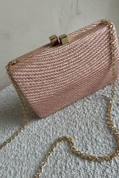 Corina Woven Clutch by Serpui - RENTAL