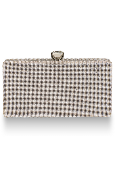 Olivia Crystal Top Minuadiere in Silver by Whiting and Davis - RENTAL