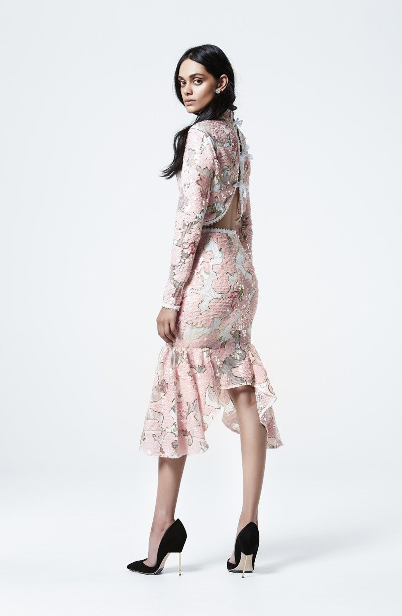 Luck Be A Lady Sequin Two Piece by Asilio - RENTAL