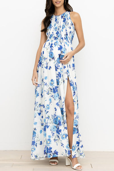 Bluebird Maternity Maxi Dress by Yumi Kim - Rental