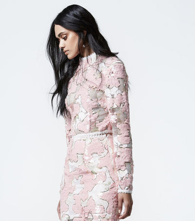 Luck Be A Lady Sequin Two Piece by Asilio - RENTAL