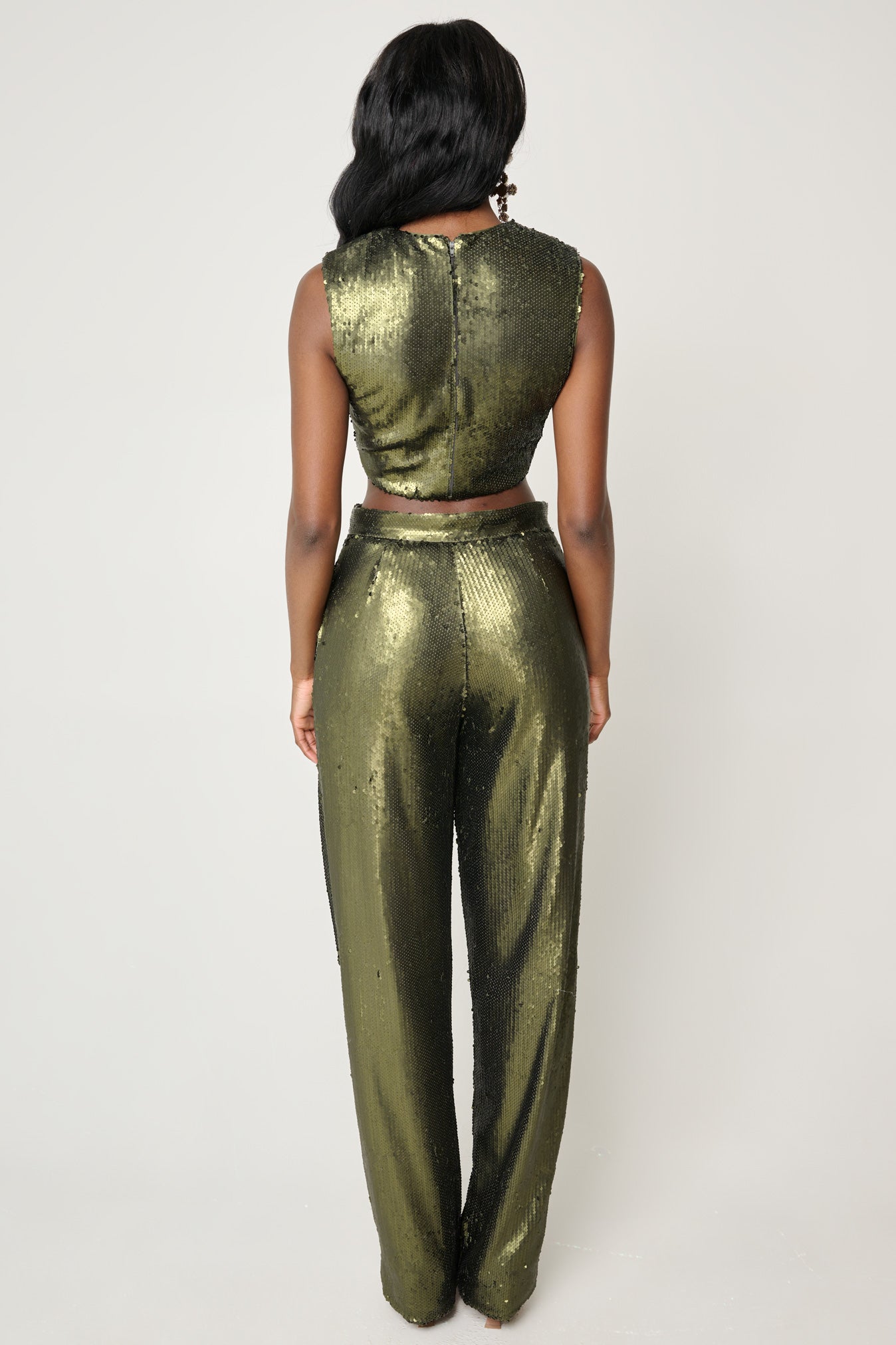 Emerald City Sequin Suit by Ronny Kobo - RENTAL