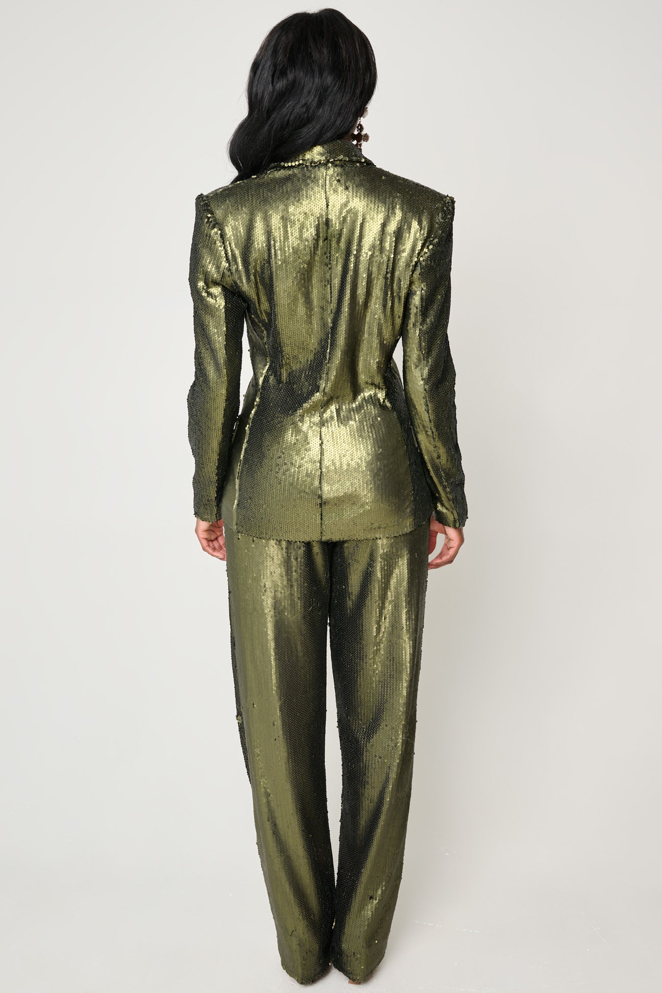 Emerald City Sequin Suit by Ronny Kobo - RENTAL