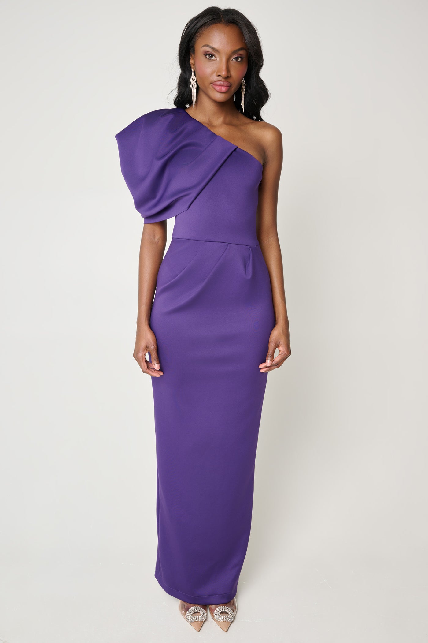 Carmen Gown in Purple by Black Halo - RENTAL