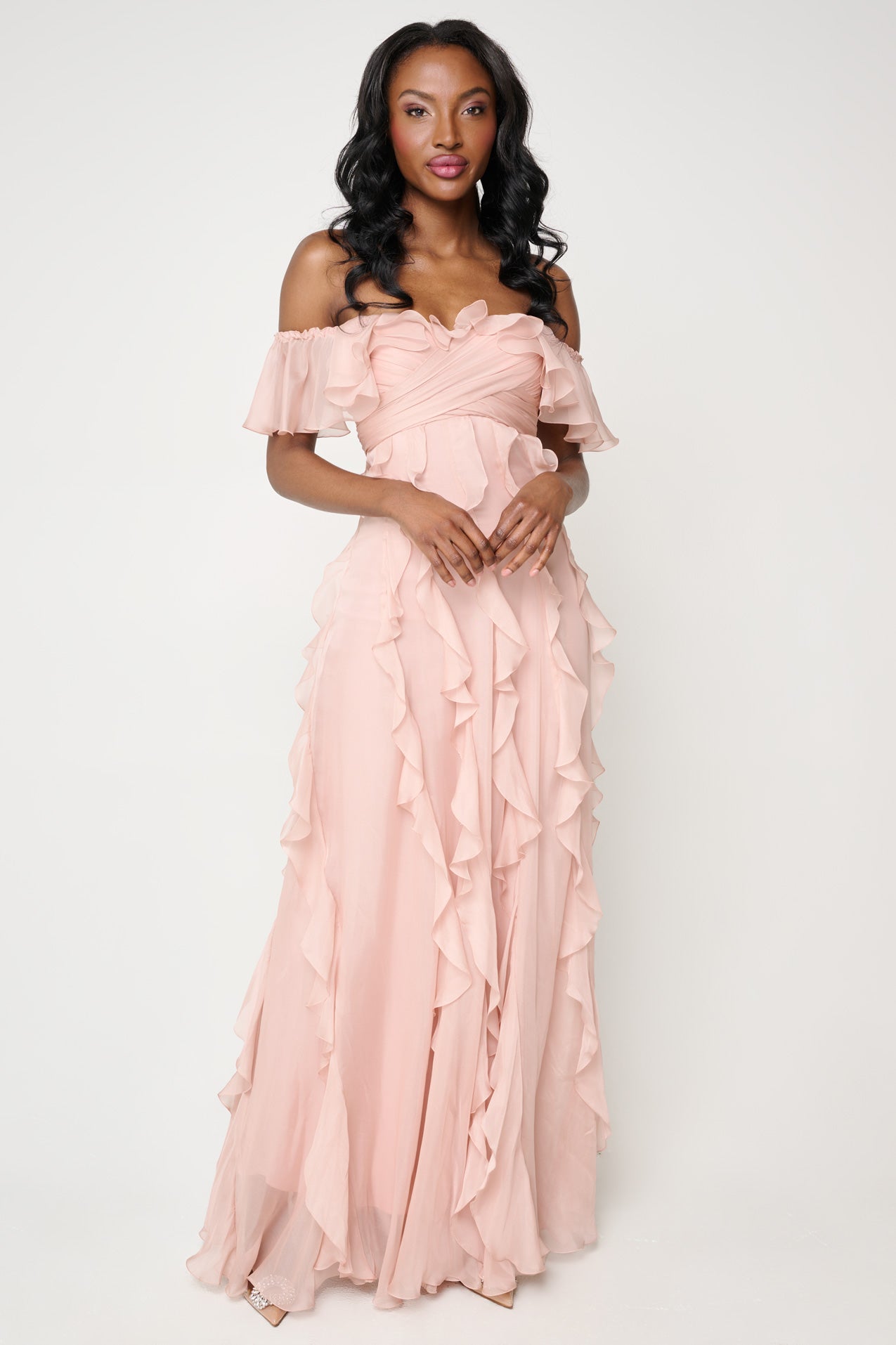 Briar Chiffon Gown by Gemy Maalouf - FINAL SALE