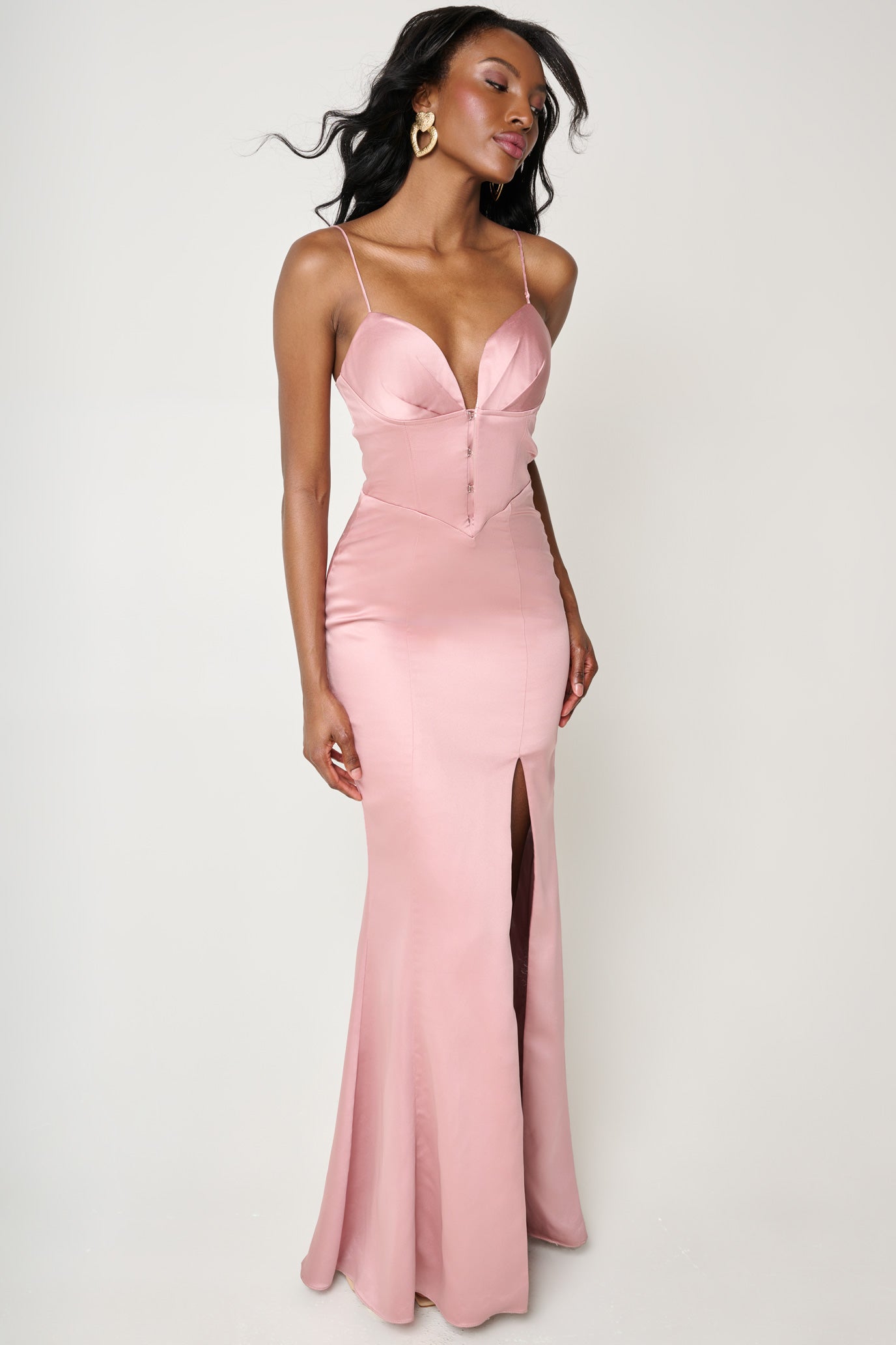 Cate Corset Gown by Bariano - RENTAL