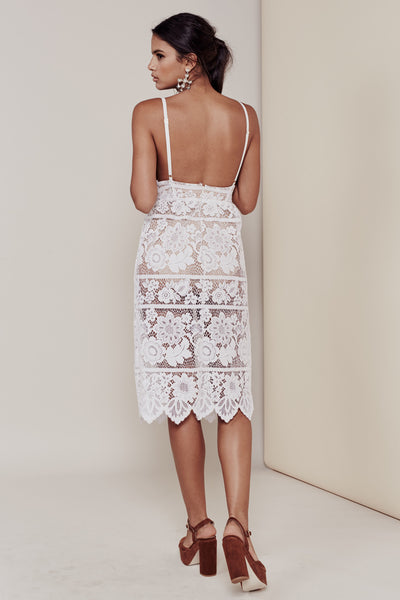 White Lace Dress For Love and Lemons Canada