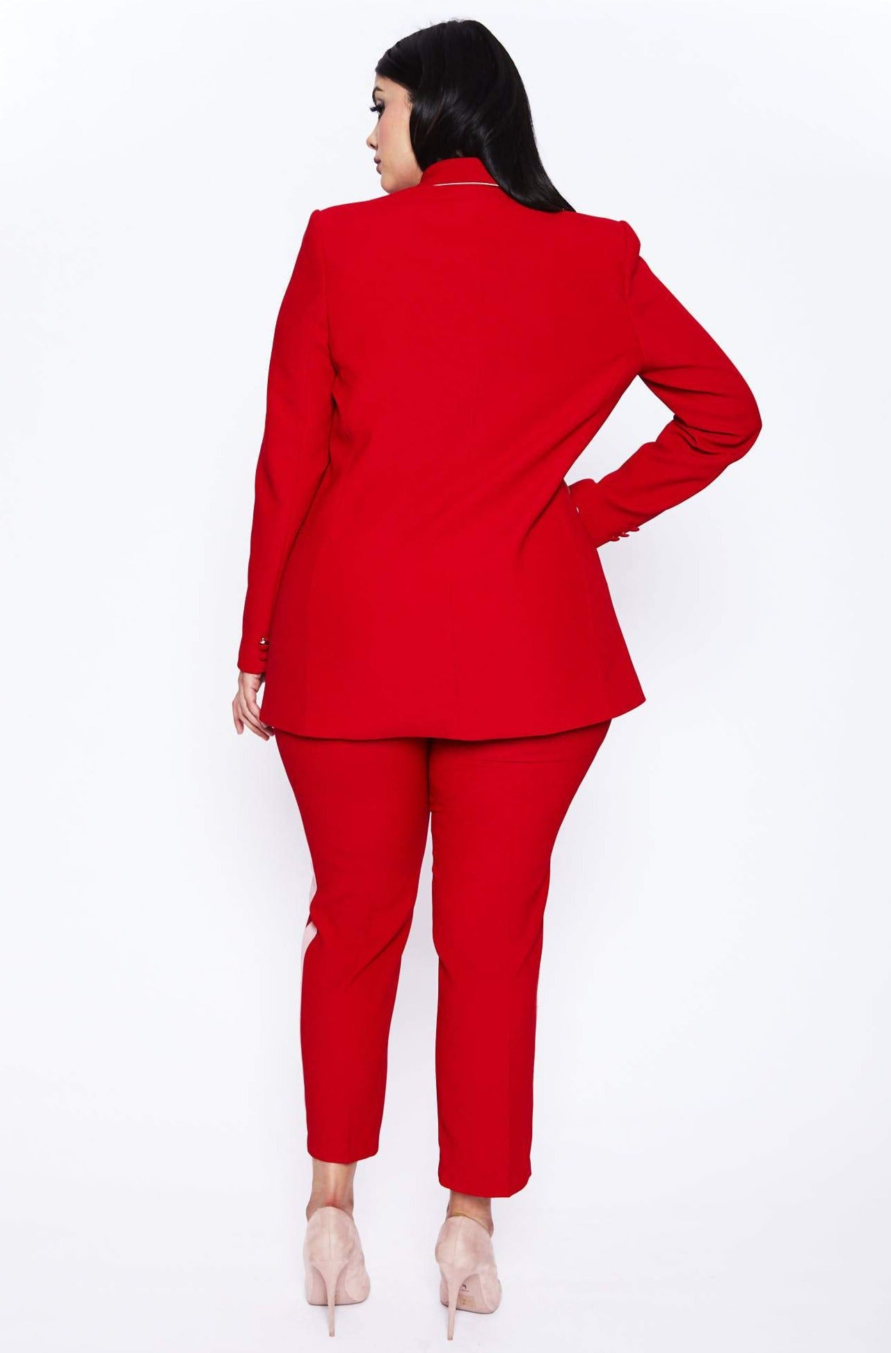 red suit by Hebe Studio