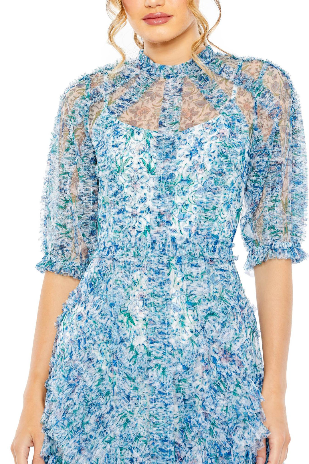 daisy mae ruffle midi dress For Love and Lemons Daisy Mae Midi