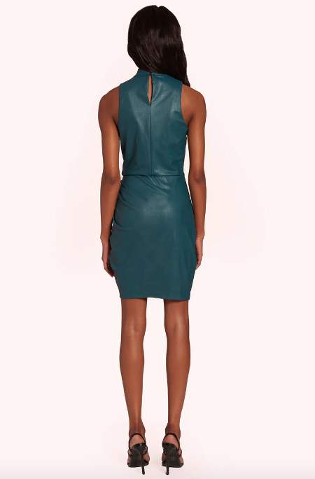 Wade Leather Mini Dress by Amanda Uprichard - FINAL SALE